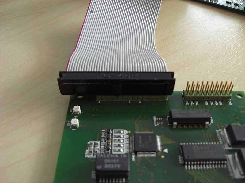 Verbindung einer PCI4S0 Karte