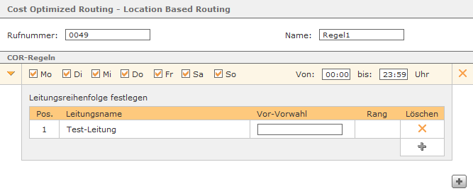STARFACE WIKI (Deutsch) > Routing auf der STARFACE konfigurieren > A-050.png (Beispiel für eine COR-Regel) Beispiel für eine COR-Regel